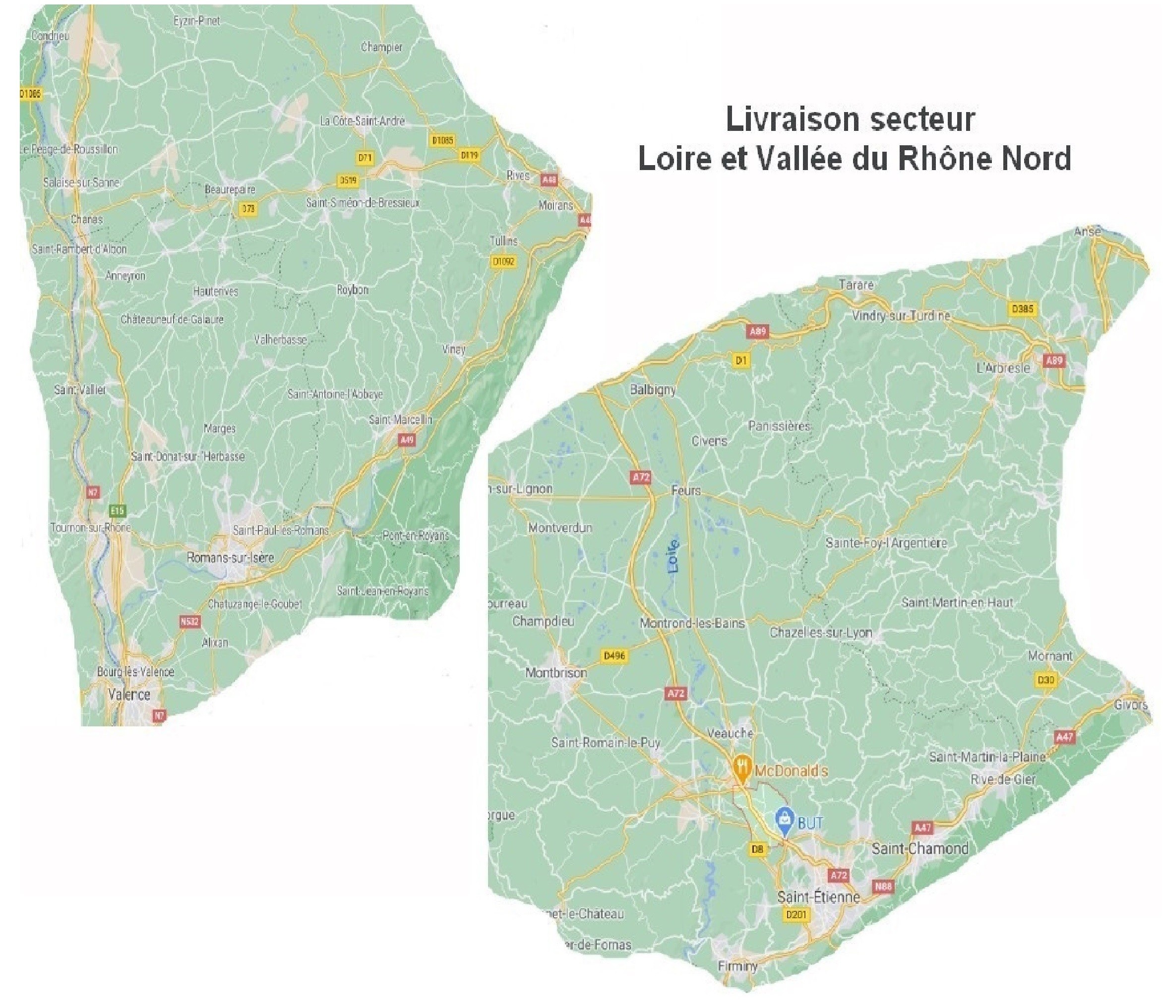 Secteur Loire et Drôme Nord